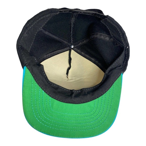 Vintage 1990s Federal Mogul Racing Adult Baseball Snapback Hat Cap Made USA - Picture 5 of 5